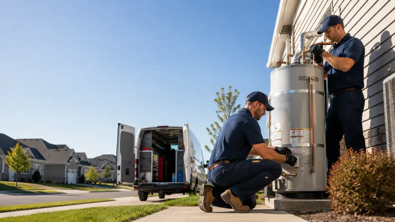 Water Heater Installation in Fairview, OH